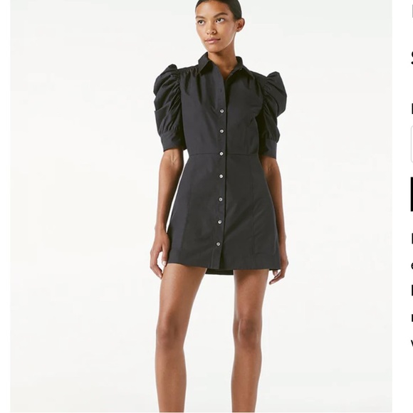 Frame Denim Dresses & Skirts - FRAME - GILLIAN DRESS NOIR Size L